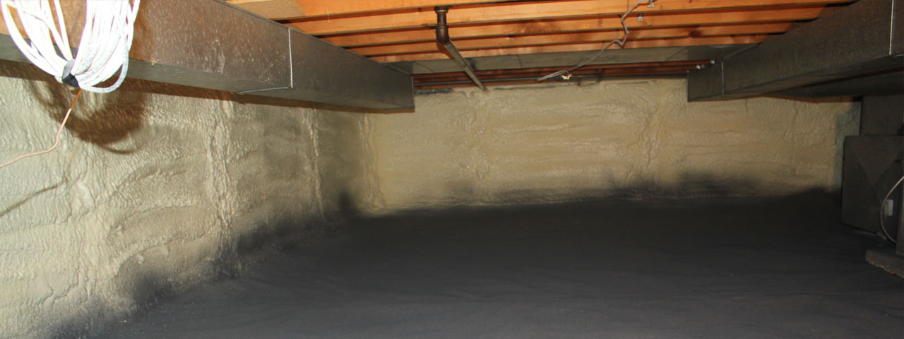 Winston-Salem spray foam insulation for crawl spaces